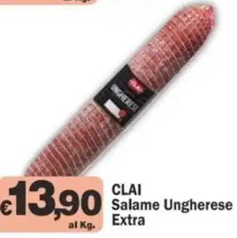 Primo Prezzo CLAI Salame Ungherese Extra offerta