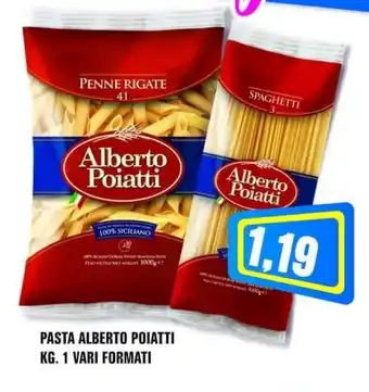 PASTA ALBERTO POIATTI KG. 1 VARI FORMATI