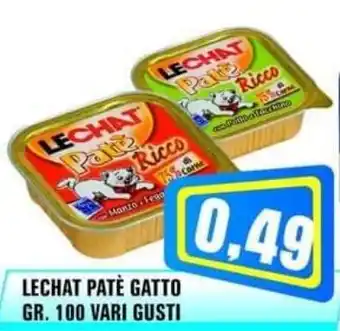 LECHAT PATÈ GATTO GR. 100 VARI GUSTI