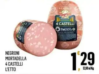 Vibian NEGRONI MORTADELLA 4 CASTELLI offerta