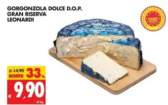 Tigros Leonardi Gorgonzola offerta