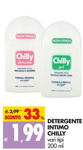 Tigros Chilly Detergente intimo offerta