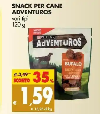 Tigros Purina Cibo per cani offerta