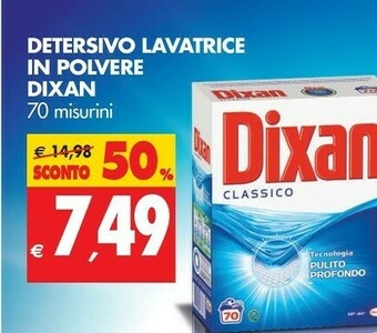 Tigros Dixan Detersivo in polvere offerta