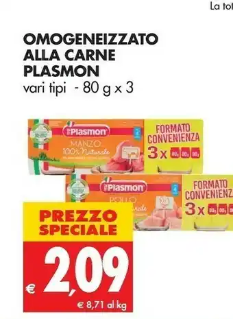 Tigros Plasmon Omogeneizzati offerta