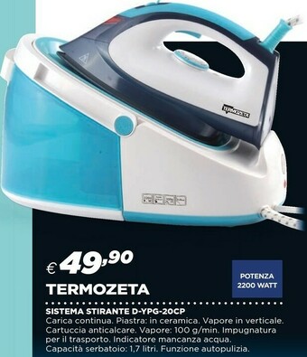 Coop Termozeta Ferro da stiro Rowenta offerta