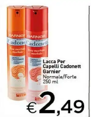 Crai Garnier Lacca Per Capelli Cadonett offerta