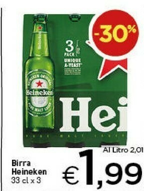 Crai Heineken Heineken - Birra Heineken 330 g(ml) offerta