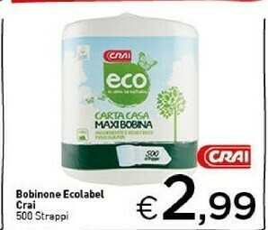 Crai Cibo per cani offerta