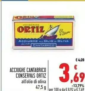 Ortiz Acciughe Cantabrico Conservas