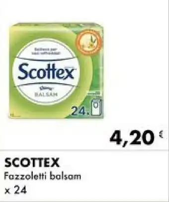 Iper Tosano SCOTTEX Fazzoletti balsam x 24 offerta