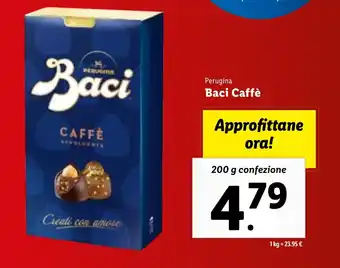 Lidl Perugina Baci Caffè 200 g offerta