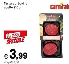 Iper La Grande Tartare di bovino adulto offerta