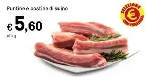 Puntine e costine di suino