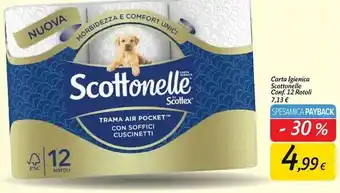 Carrefour Market Scottonelle carta igienica offerta