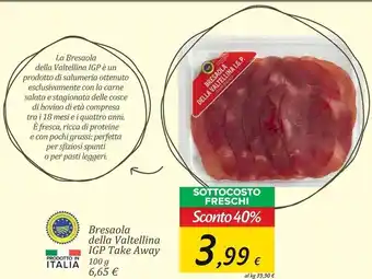 Carrefour Market Valtellina bresaola offerta