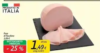 Carrefour Market Fesa di tacchino offerta