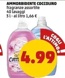 PENNY Coccolino ammorbidente offerta