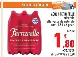 Ferrarelle acqua