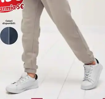 Lidl pepperts! Pantaloni sportivi da bambino offerta