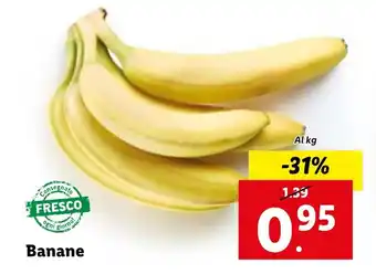 Lidl Banane offerta