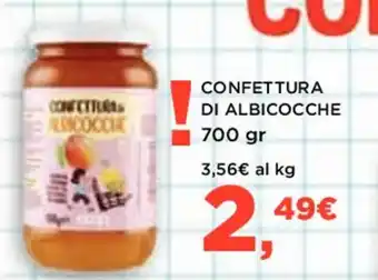 Coop CONFETTURA DI ALBICOCCHE 700 gr offerta