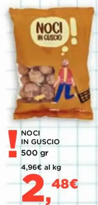 Coop NOCI IN GUSCIO 500 gr offerta