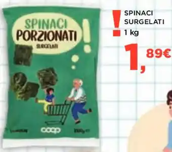 Coop SPINACI SURGELATI 1 kg offerta