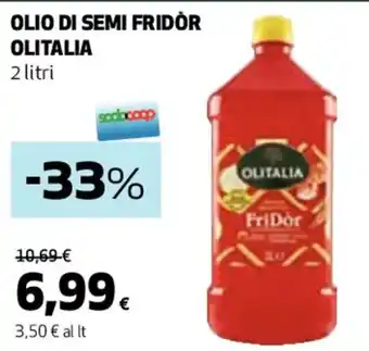 Coop OLIO DI SEMI FRIDOR OLITALIA 2 litri offerta