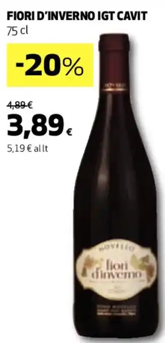 Coop FIORI D'INVERNO IGT CAVIT 75 cl offerta