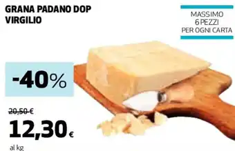 Coop GRANA PADANO DOP VIRGILIO offerta