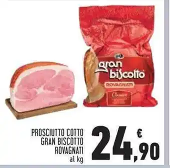 Conad PROSCIUTTO COTTO GRAN BISCOTTO ROVAGNATI offerta