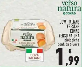 Conad UOVA ITALIANE FRESCHE CONAD VERSO NATURA offerta