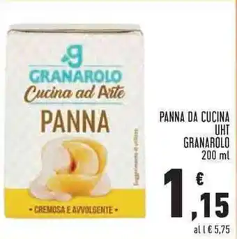 Conad PANNA DA CUCINA UHT GRANAROLO 200 ml offerta