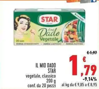 Conad IL MIO DADO STAR 200 g offerta