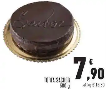Conad TORTA SACHER 500 g offerta