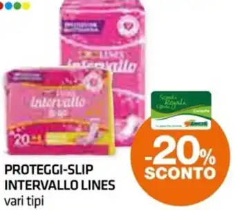 PROTEGGI-SLIP INTERVALLO LINES vari tipi