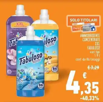 Conad AMMORBIDENTE CONCENTRATO XXL FABULOSO vari tipi 1, 9 l offerta