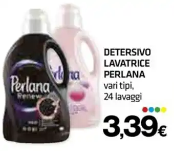 Superconti DETERSIVO LAVATRICE PERLANA vari tipi, 24 lavaggi offerta