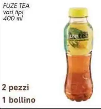 Conad FUZE TEA vari tipi 400 ml offerta