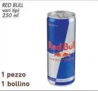 Conad RED BULL vari tipi 250 ml offerta