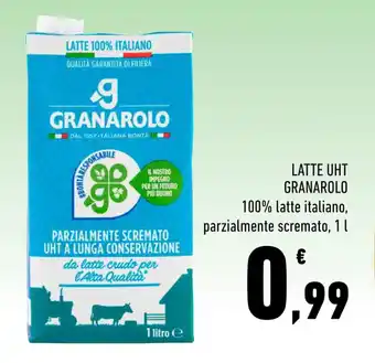 Conad LATTE UHT GRANAROLO 1 l offerta