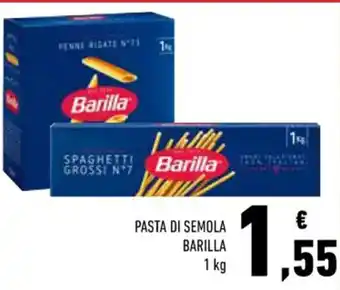 Conad PASTA DI SEMOLA BARILLA 1 kg offerta