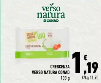 Conad CRESCENZA VERSO NATURA CONAD 100 g offerta