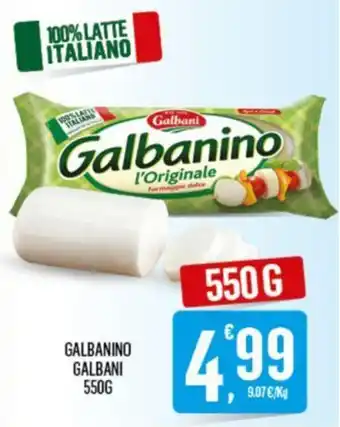 Despar GALBANINO GALBANI 550G offerta