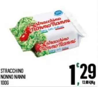 Despar STRACCHINO NONNO NANNI 100 G offerta
