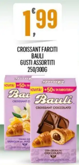 Despar CROISSANT FARCITI BAULI GUSTI ASSORTITI 250/300G offerta