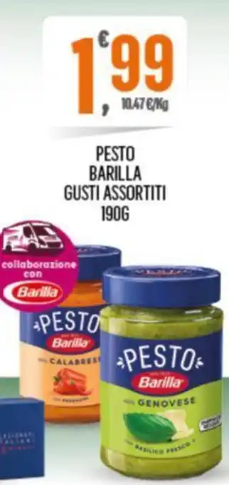 Despar PESTO BARILLA GUSTI ASSORTITI 190 G offerta