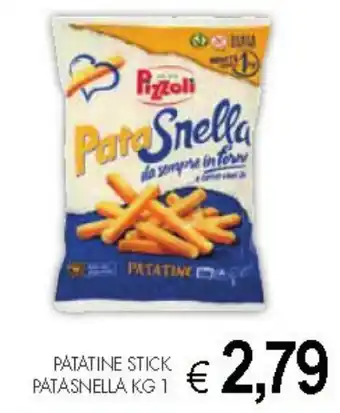 PrestoFresco PATATINE STICK PATASNELLA KG 1 offerta