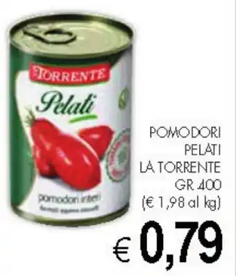 PrestoFresco POMODORI PELATI LA TORRENTE GR 400 offerta